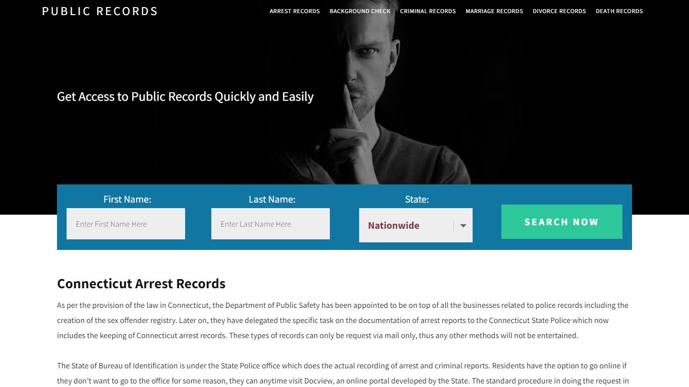 Connecticut Arrest Records | Get Instant Reports On People - Public Records